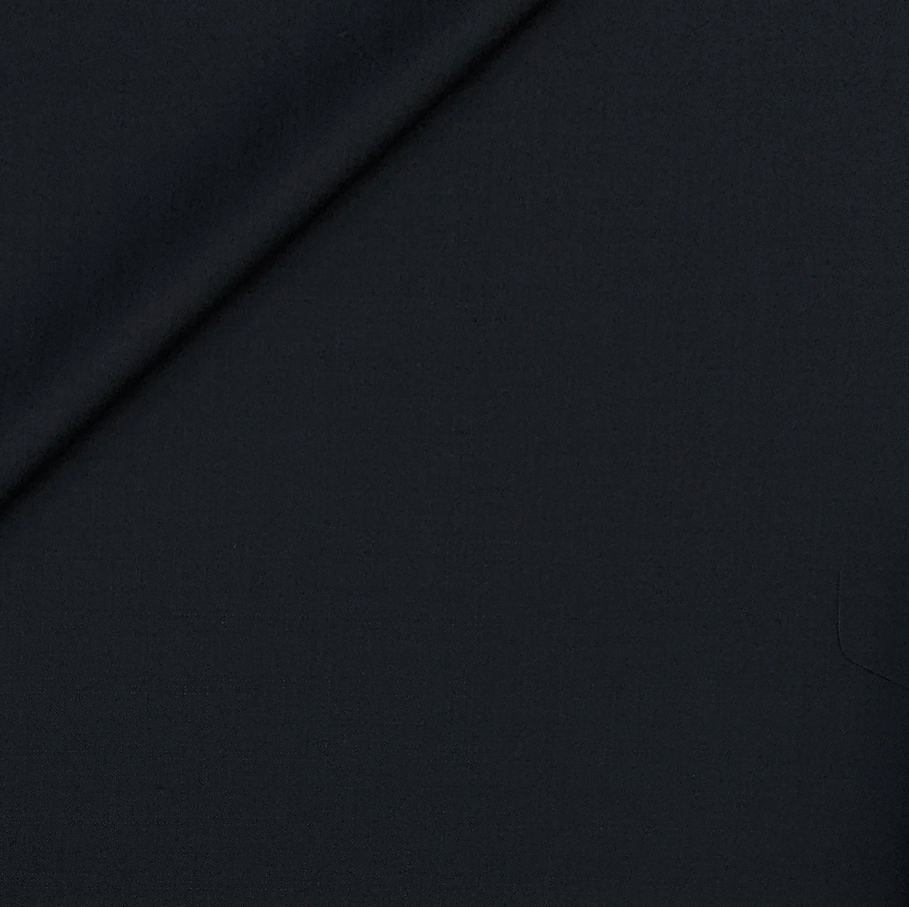Trouser Fabric Reid & Taylor Super 130s Count 70%Wool Slub Color Midnight Blue